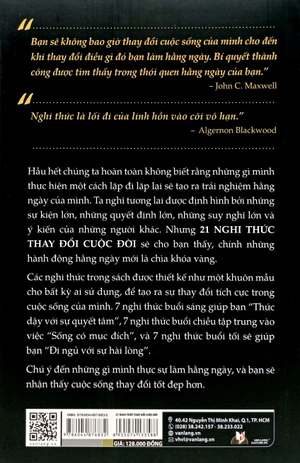 21 nghi thức thay đổi cuộc đời - 21 rituals to change your life - Ảnh 6