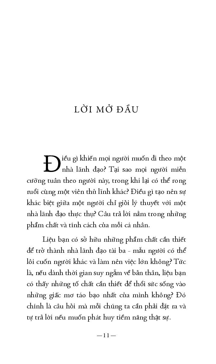 21 phẩm chất vàng của nhà lãnh đạo (tái bản) - Ảnh 9