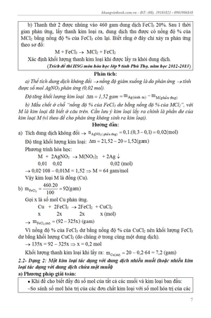 22 chuyên đề hay và khó - bồ dưỡng học sinh giỏi - hóa học thcs - tập 2 - Ảnh 9