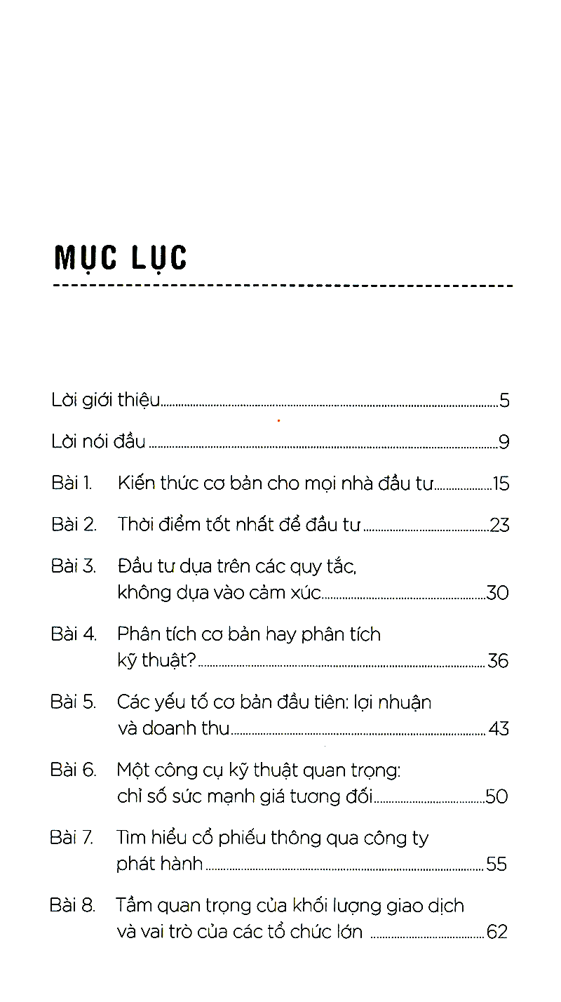 24 bài học sống còn để đầu tư thành công trên thị trường chứng khoán (tái bản) - Ảnh 9
