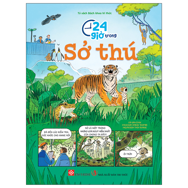 24 Giờ Trong Sở Thú - Bìa Cứng