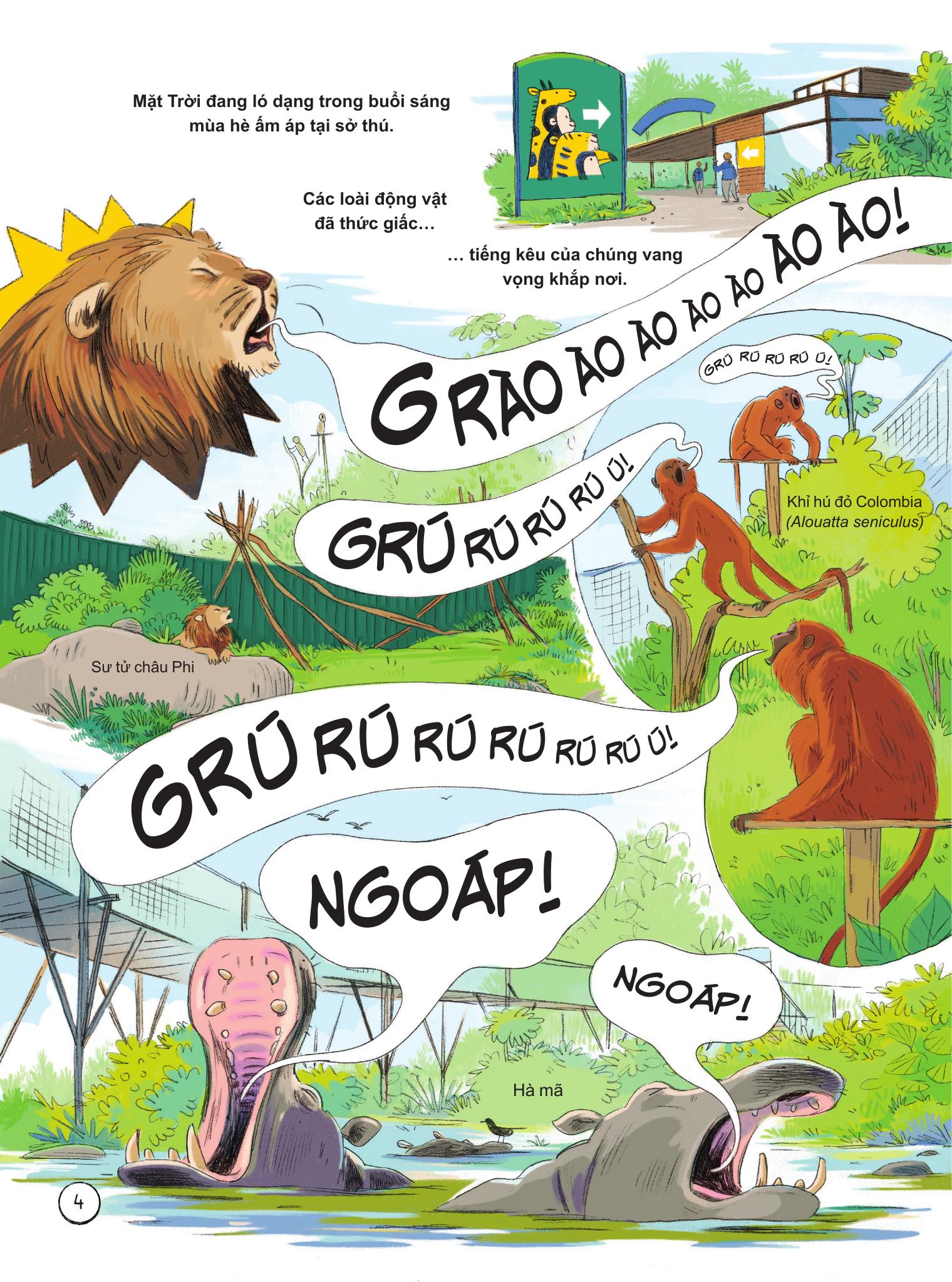 24 Giờ Trong Sở Thú - Bìa Cứng - Ảnh 6