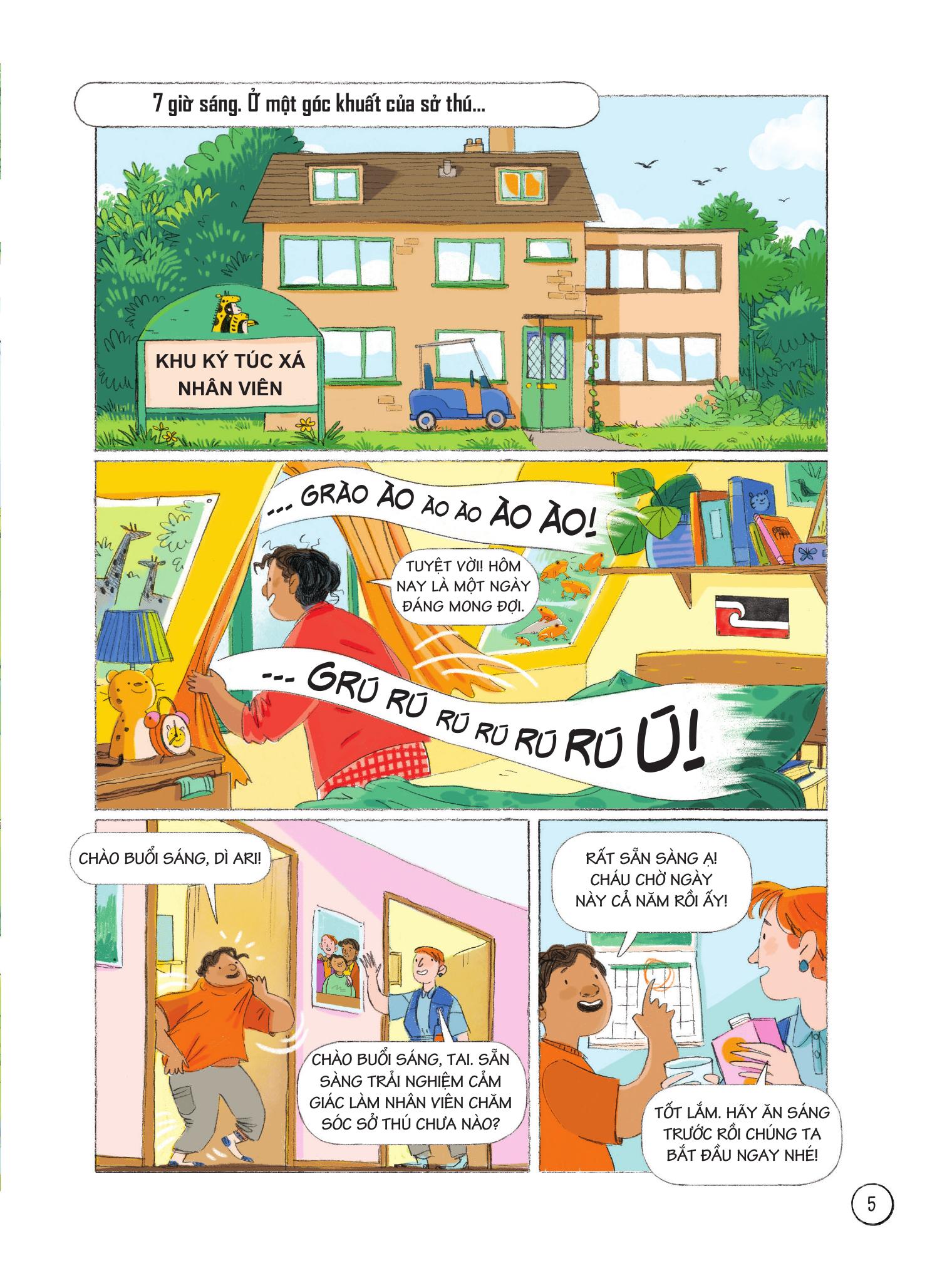 24 Giờ Trong Sở Thú - Bìa Cứng - Ảnh 7