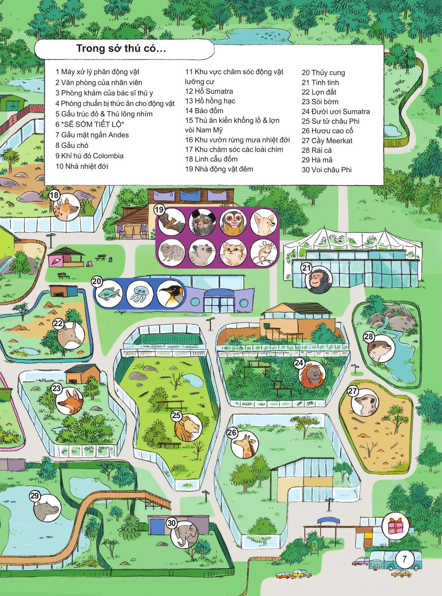 24 Giờ Trong Sở Thú - Bìa Cứng - Ảnh 9