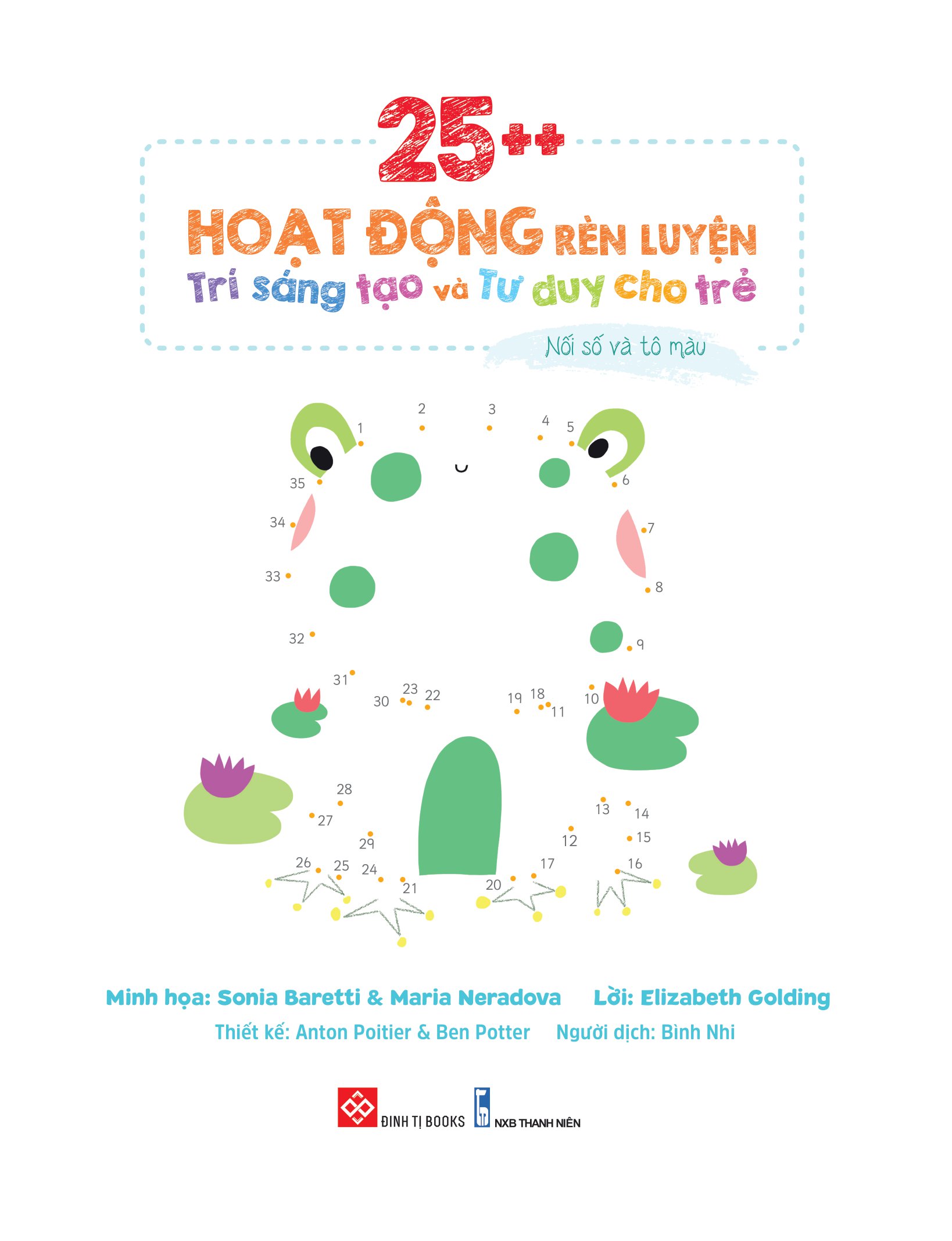 25++ hoạt động rèn luyện trí sáng tạo và tư duy cho trẻ - nối số và tô màu - Ảnh 2