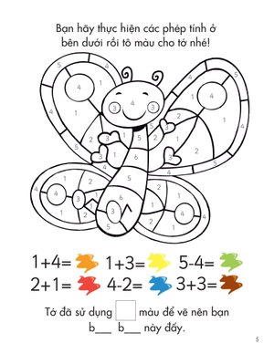 25++ hoạt động rèn luyện trí sáng tạo và tư duy cho trẻ -tô màu theo ký hiệu - Ảnh 6