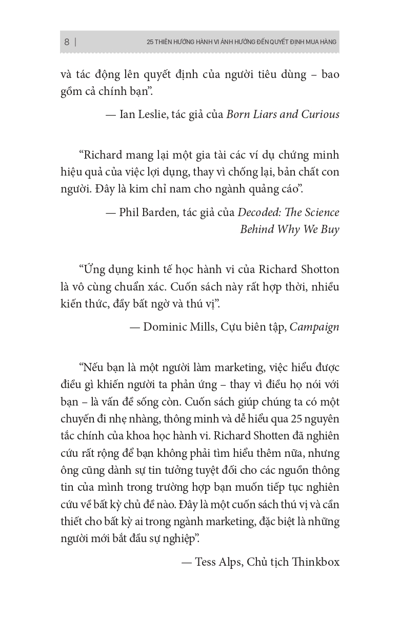 25 thiên hướng hành vi ảnh hưởng đến quyết định mua hàng - Ảnh 9