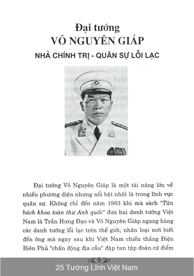 25 tướng lĩnh việt nam (tái bản 2024) - Ảnh 6