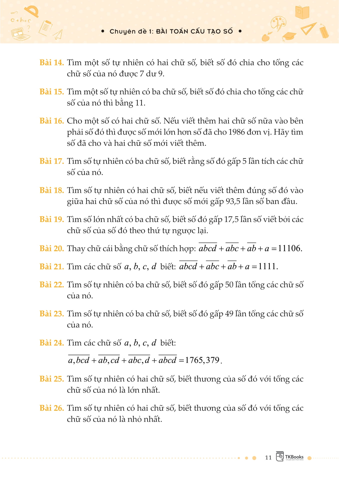 250+ bài toán chọn lọc lớp 5 - Ảnh 11