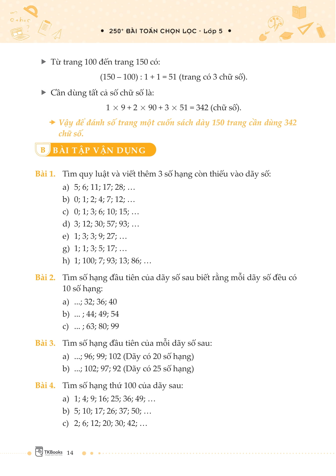 250+ bài toán chọn lọc lớp 5 - Ảnh 14