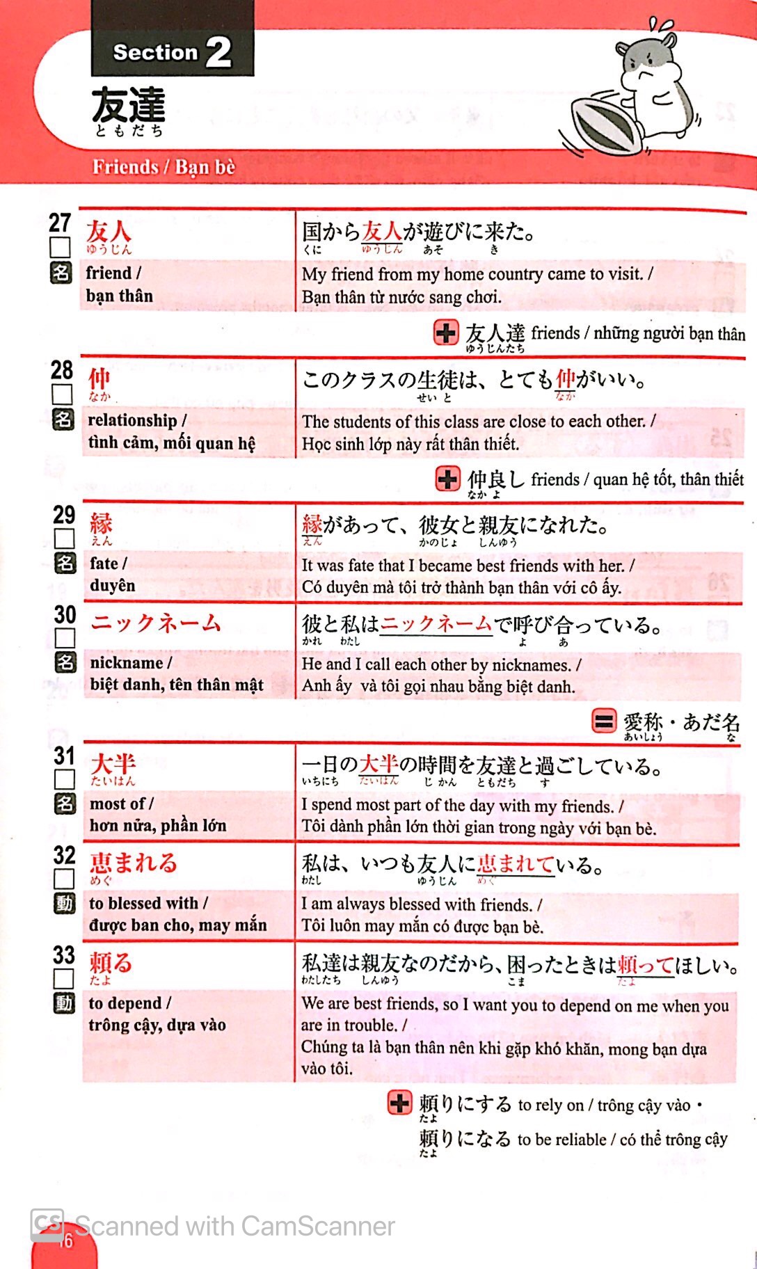 2500 từ vựng cần thiết cho kỳ thi năng lực nhật ngữ n2 (tái bản 2023) - Ảnh 9
