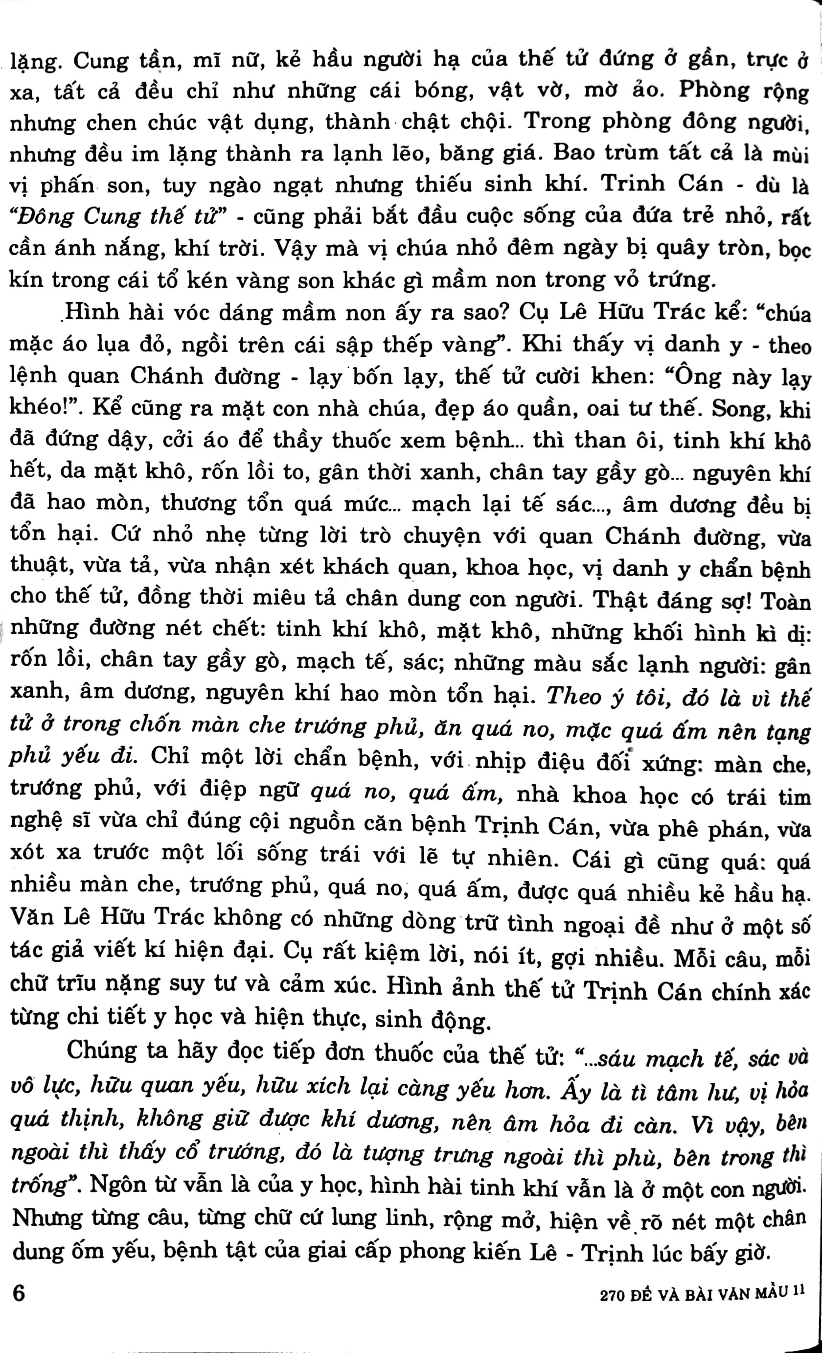 270 đề & bài văn mẫu lớp 11 - Ảnh 4