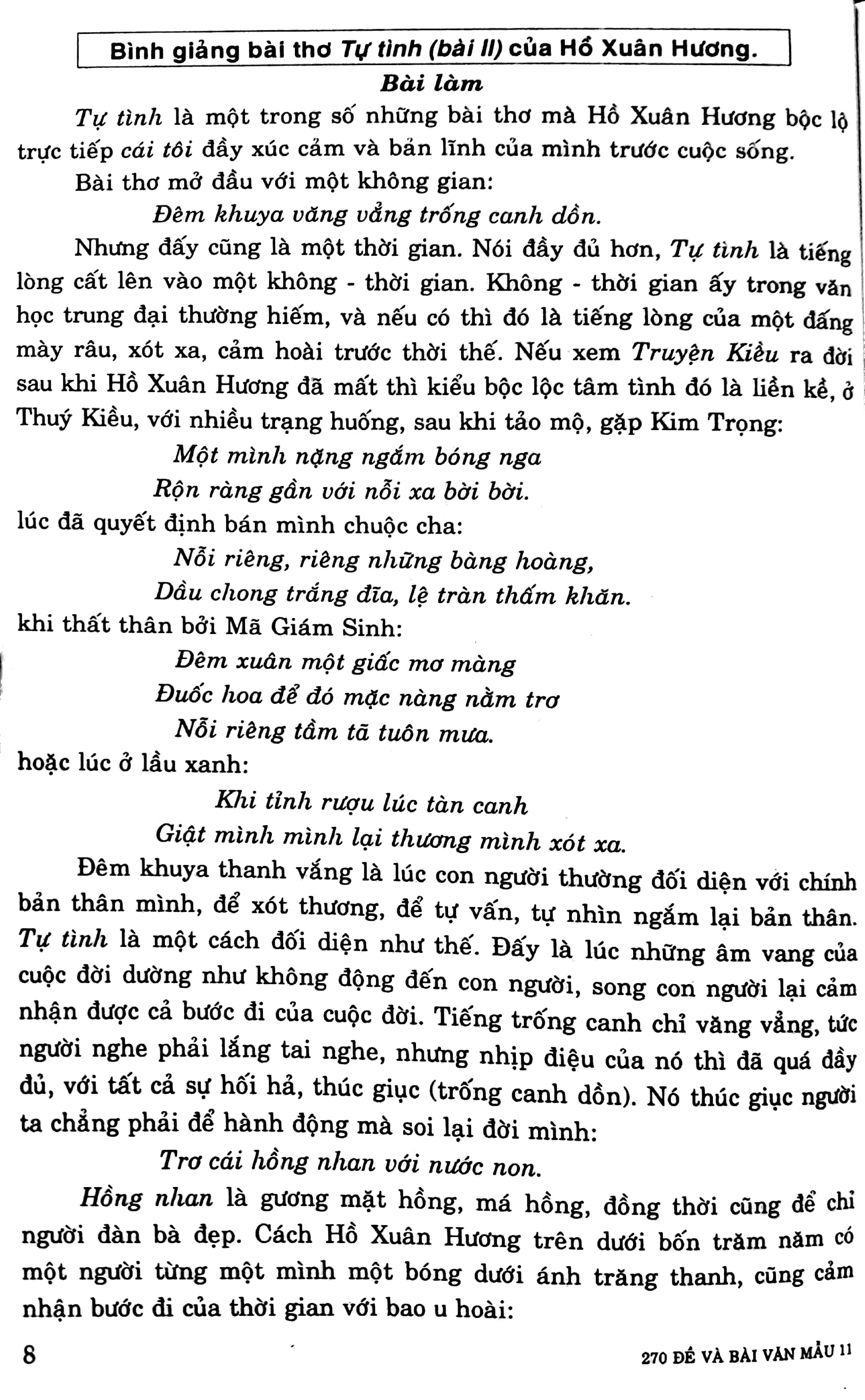 270 đề & bài văn mẫu lớp 11 - Ảnh 6