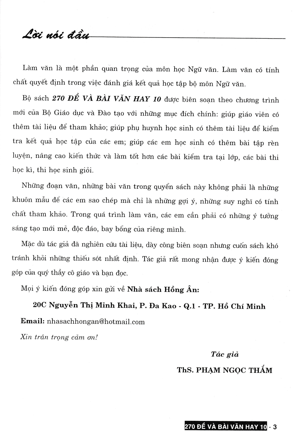 270 Đề Và Bài Văn Hay 10 - Ảnh 7