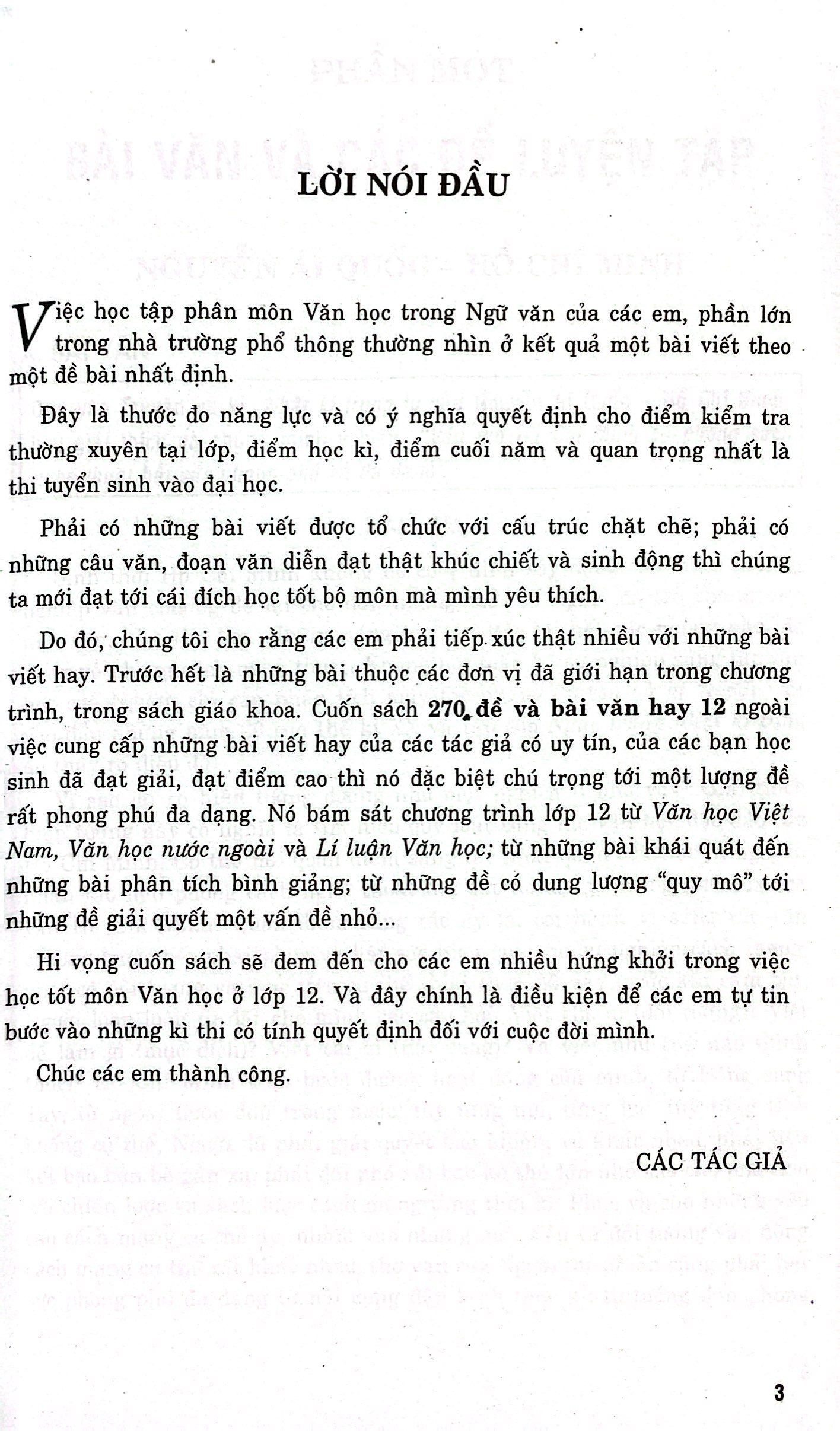 270 đề và bài văn hay 12 - Ảnh 3