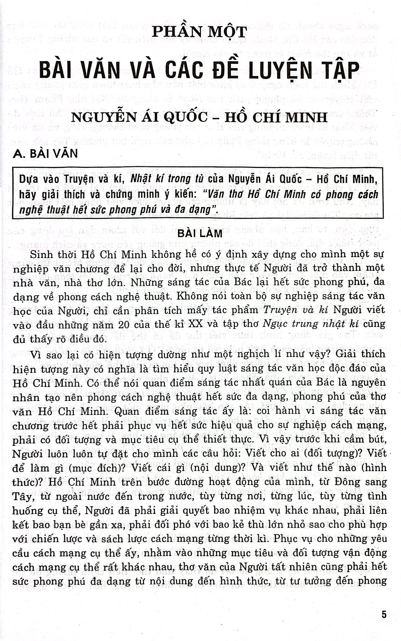270 đề và bài văn hay 12 - Ảnh 4
