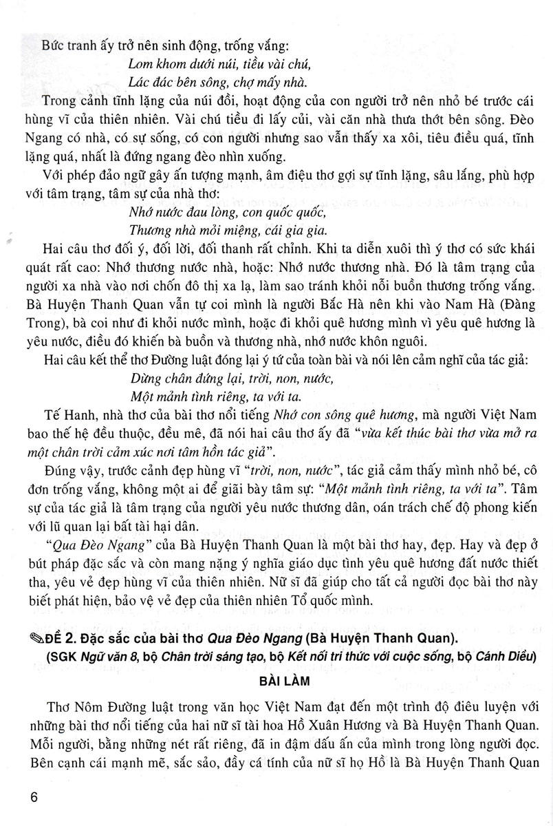 270 đề và bài văn hay 8 (dùng chung cho các bộ sgk hiện hành) - Ảnh 11