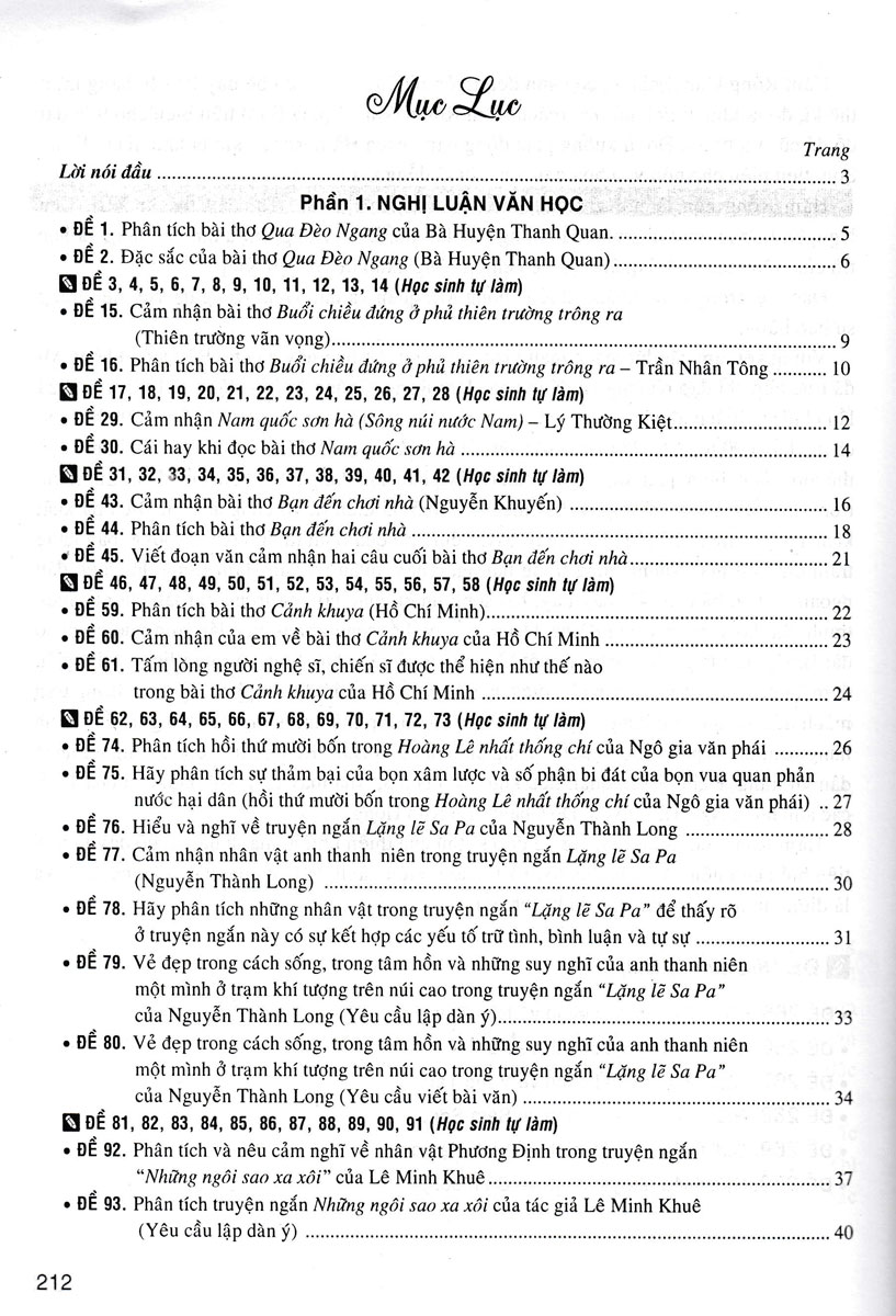 270 đề và bài văn hay 8 (dùng chung cho các bộ sgk hiện hành) - Ảnh 4