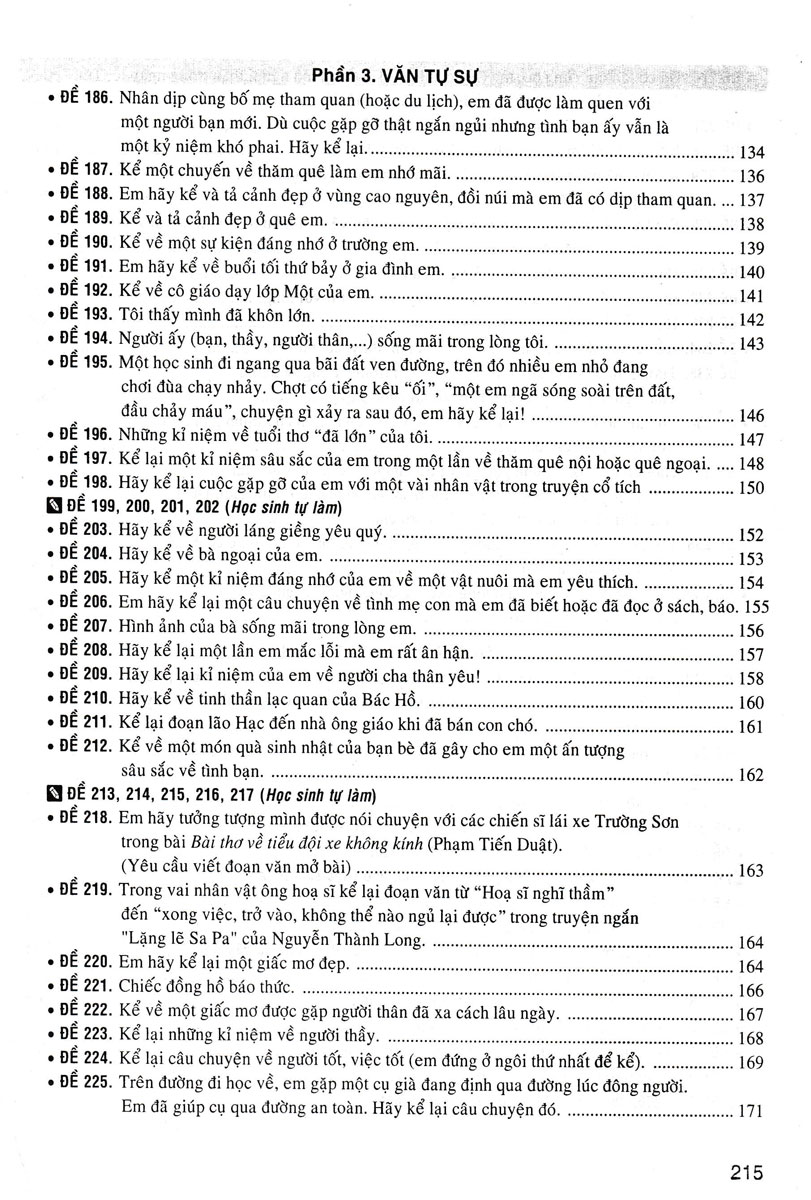 270 đề và bài văn hay 8 (dùng chung cho các bộ sgk hiện hành) - Ảnh 7