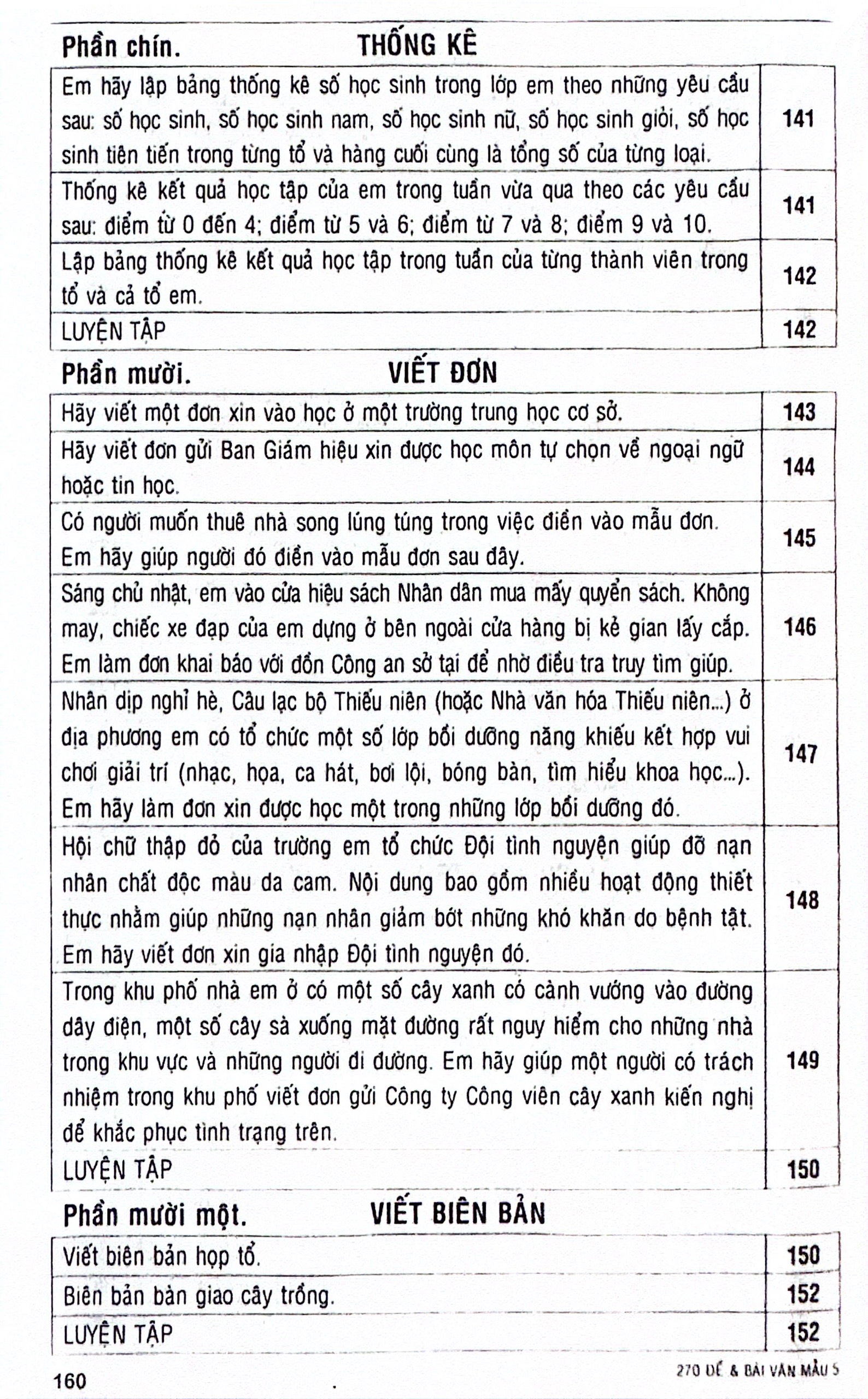 270 đề và bài văn mẫu 5 (theo chương trình gdpt mới) - Ảnh 11