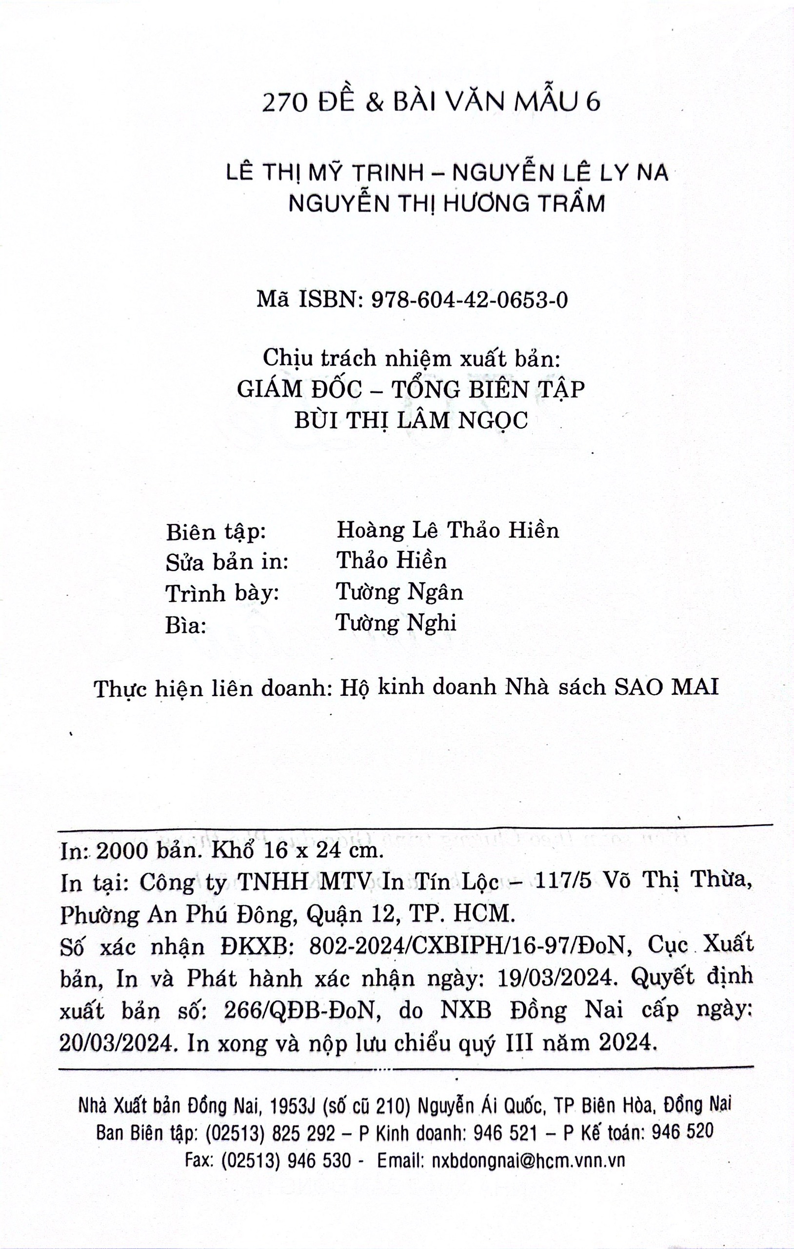 270 đề và bài văn mẫu lớp 6 (theo chương trình gdpt mới) - Ảnh 7