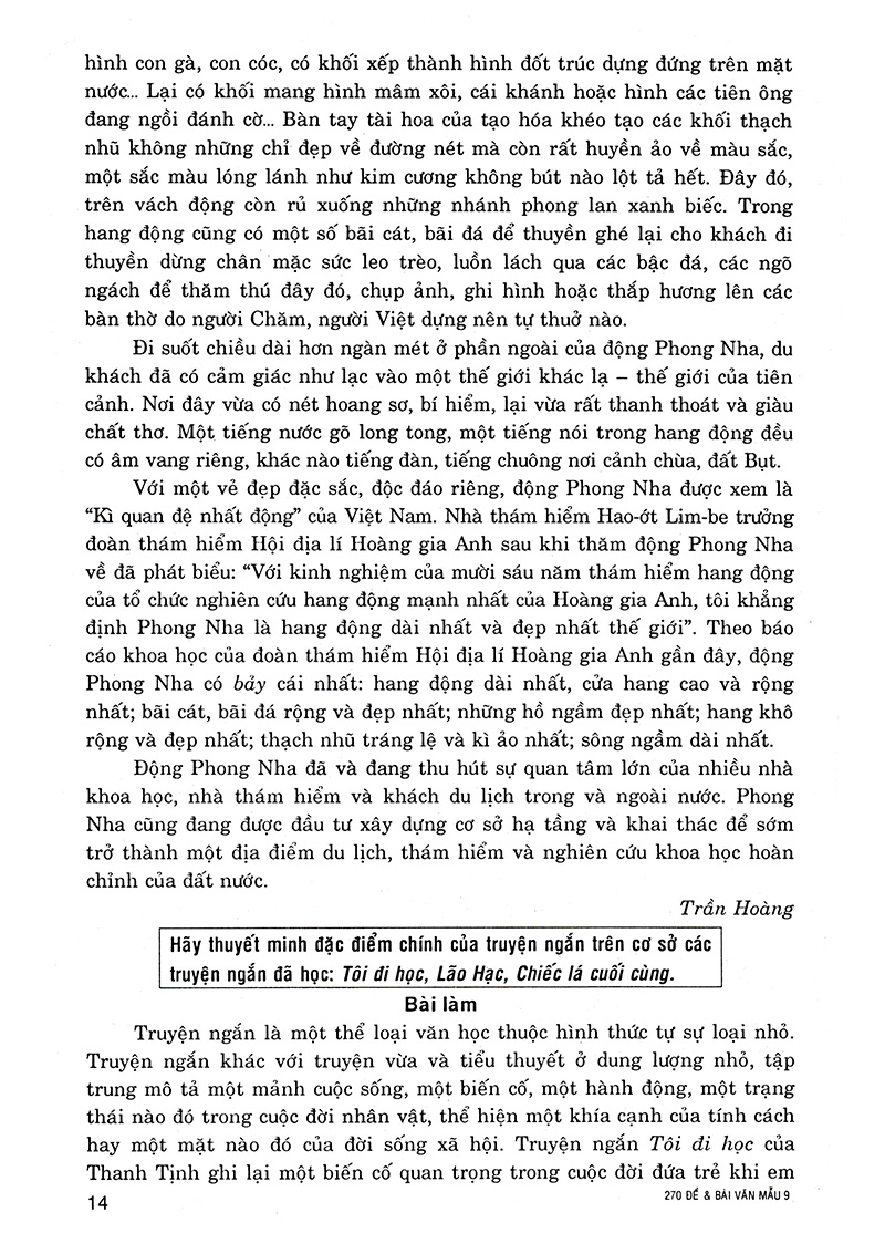 270 đề và văn mẫu 9 - Ảnh 11