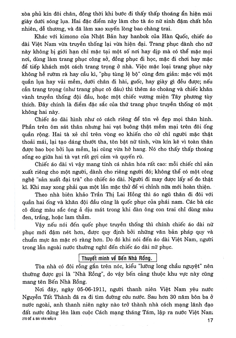 270 đề và văn mẫu 9 - Ảnh 14