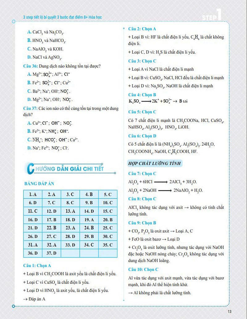 3 step - tiết lộ bí quyết 3 bước đạt điểm 8+ hóa học - Ảnh 12