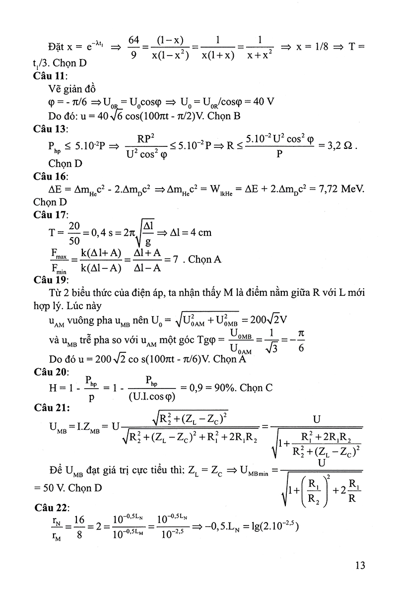 30 bộ đề trắc nghiệm luyện thi thpt quốc gia 2019 - khoa học tự nhiên (vật lí - hóa học - sinh học) - Ảnh 12