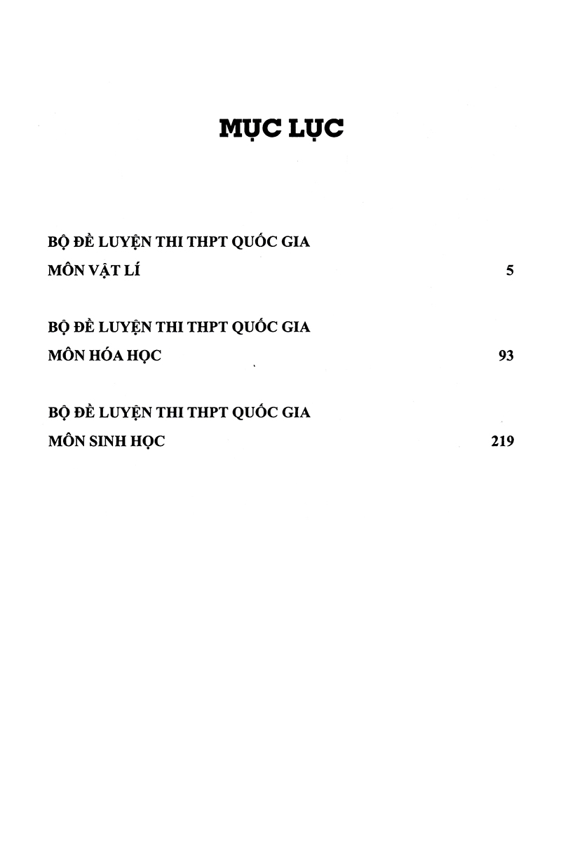 30 bộ đề trắc nghiệm luyện thi thpt quốc gia 2019 - khoa học tự nhiên (vật lí - hóa học - sinh học) - Ảnh 18