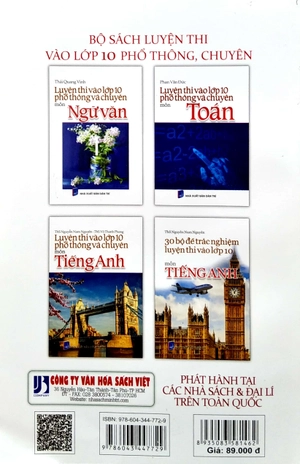 30 bộ đề trắc nghiệm luyện thi vào lớp 10 - môn tiếng anh - Ảnh 7