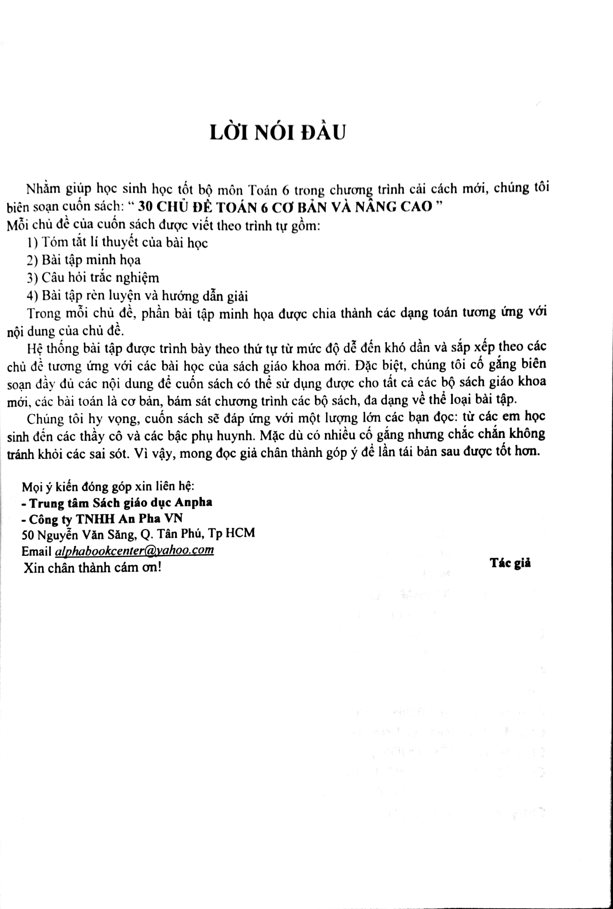 30 chủ đề toán 6 - cơ bản và nâng cao (dùng chung cho 3 bộ sách) - Ảnh 4
