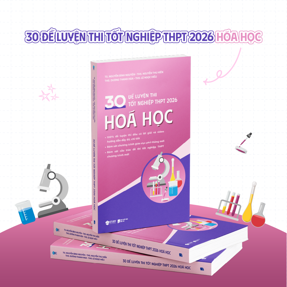 30 Đề Luyện Thi Tốt Nghiệp THPT 2026 - Hóa Học - Ảnh 3