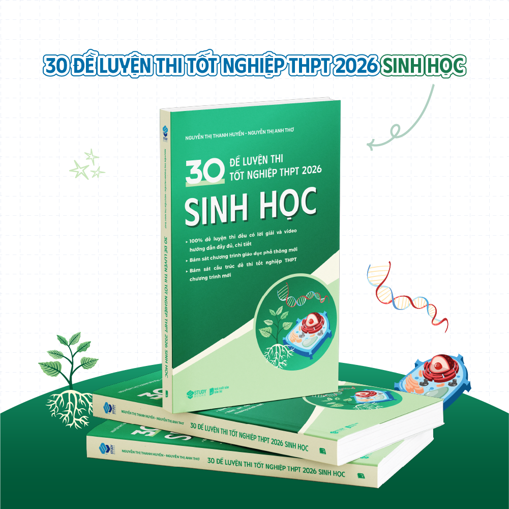 30 Đề Luyện Thi Tốt Nghiệp THPT 2026 - Sinh Học - Ảnh 3
