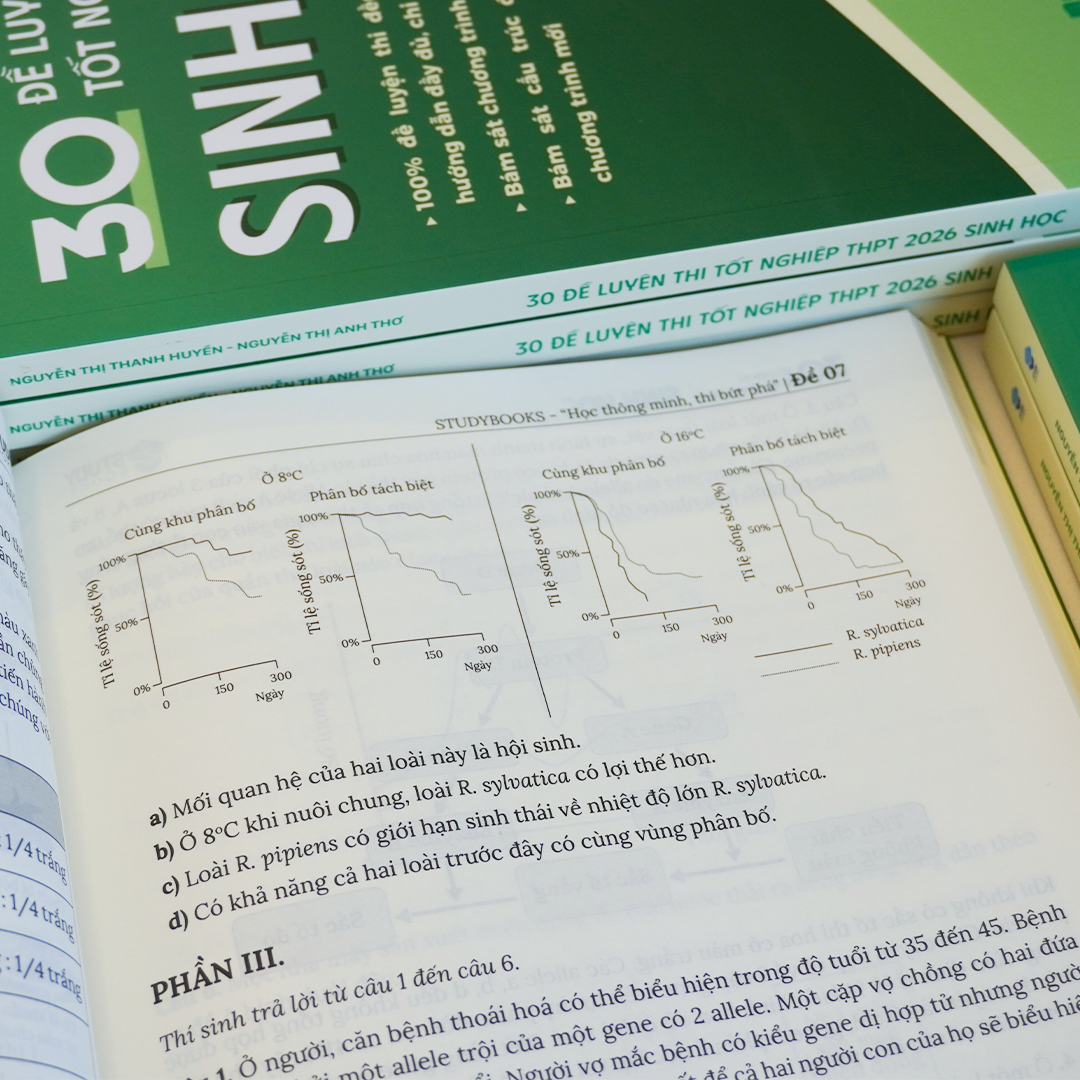 30 Đề Luyện Thi Tốt Nghiệp THPT 2026 - Sinh Học - Ảnh 7