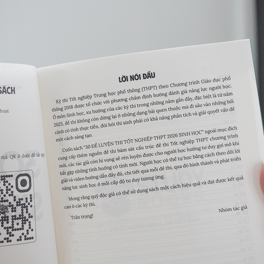 30 Đề Luyện Thi Tốt Nghiệp THPT 2026 - Sinh Học - Ảnh 9