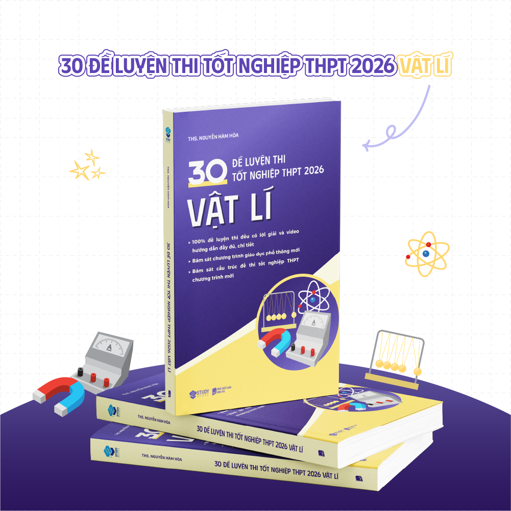 30 Đề Luyện Thi Tốt Nghiệp THPT 2026 - Vật Lí - Ảnh 3