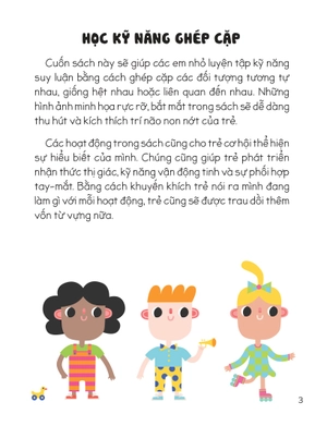 30++ hoạt động rèn luyện kỹ năng tư duy cho trẻ - ghép cặp - Ảnh 2