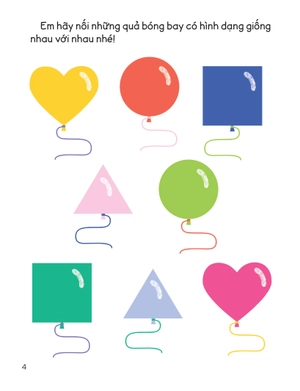 30++ hoạt động rèn luyện kỹ năng tư duy cho trẻ - ghép cặp - Ảnh 3