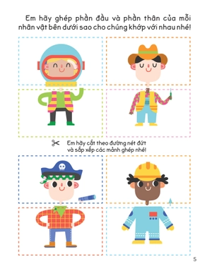 30++ hoạt động rèn luyện kỹ năng tư duy cho trẻ - ghép cặp - Ảnh 4