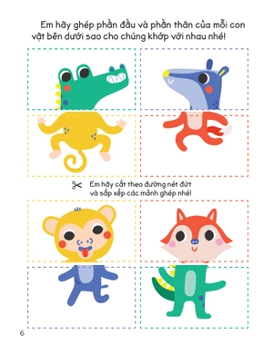 30++ hoạt động rèn luyện kỹ năng tư duy cho trẻ - ghép cặp - Ảnh 5