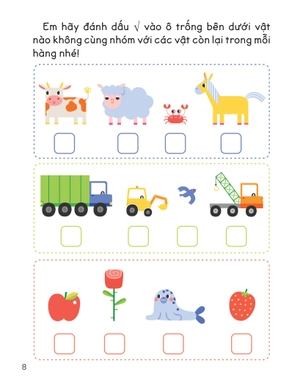 30++ hoạt động rèn luyện kỹ năng tư duy cho trẻ - ghép cặp - Ảnh 7