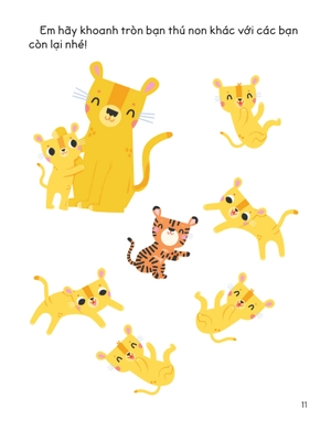 30++ hoạt động rèn luyện kỹ năng tư duy cho trẻ - tìm điểm giống nhau và khác nhau - Ảnh 10