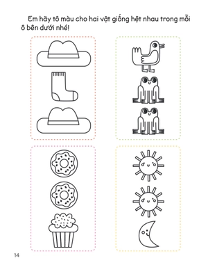 30++ hoạt động rèn luyện kỹ năng tư duy cho trẻ - tìm điểm giống nhau và khác nhau - Ảnh 13