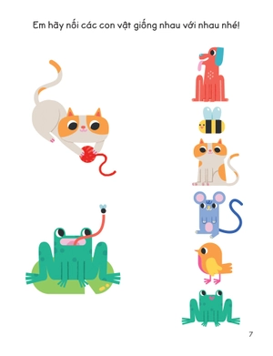 30++ hoạt động rèn luyện kỹ năng tư duy cho trẻ - tìm điểm giống nhau và khác nhau - Ảnh 6