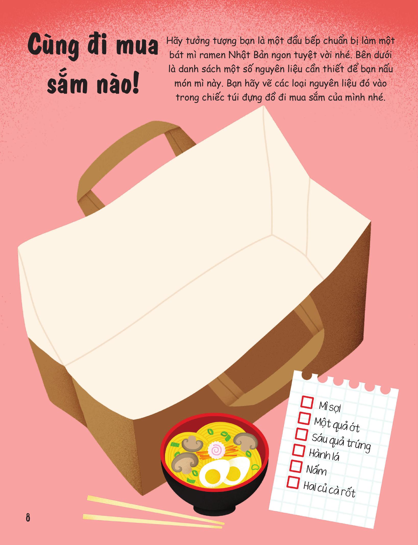 30++ hoạt động viết, vẽ, tô màu, giải đố... theo chủ đề - trò chơi cho trẻ - ở nhà hàng - Ảnh 10