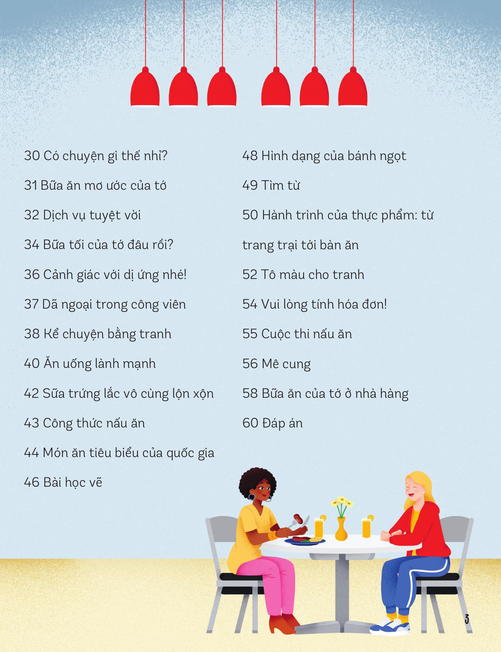 30++ hoạt động viết, vẽ, tô màu, giải đố... theo chủ đề - trò chơi cho trẻ - ở nhà hàng - Ảnh 5