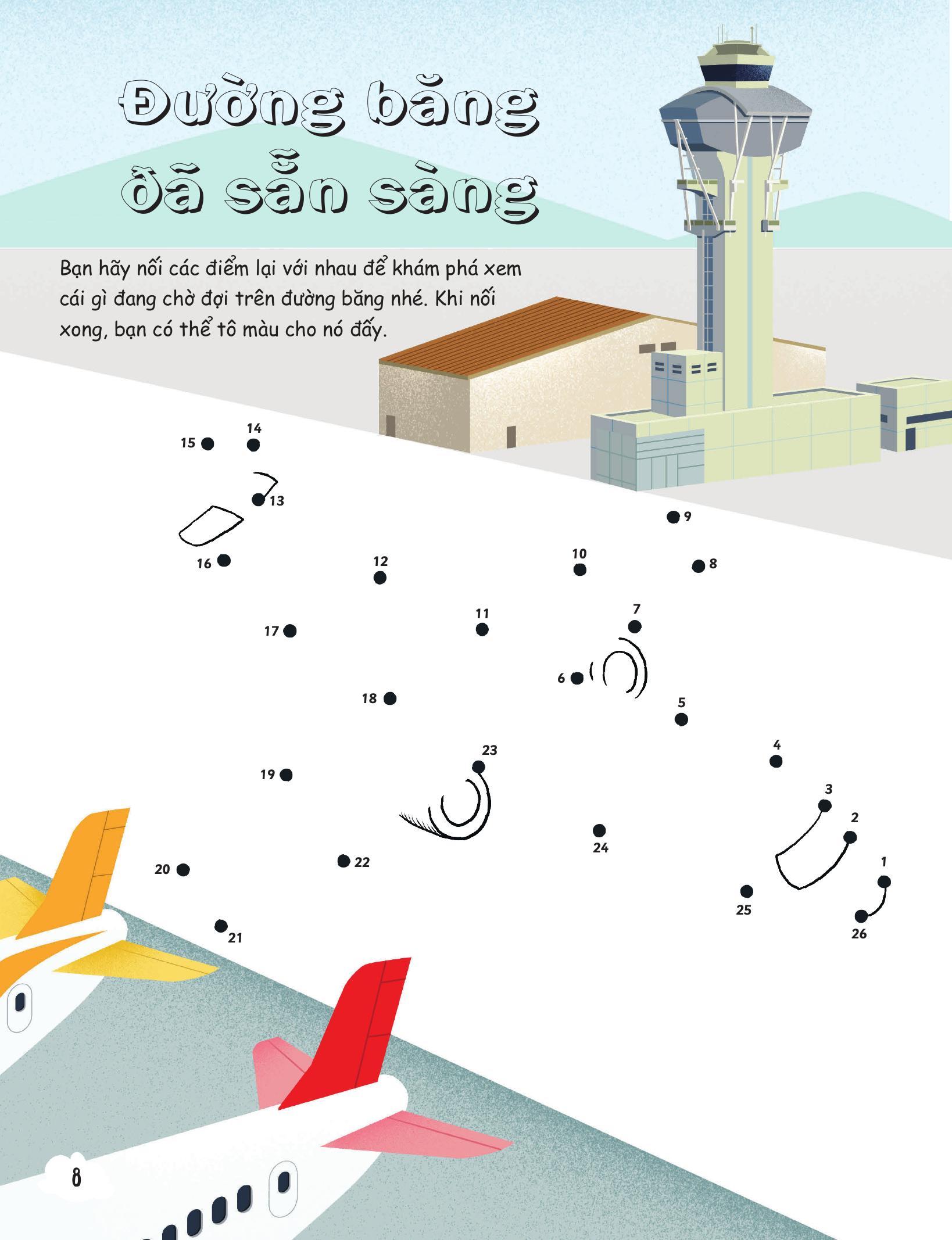 30++ hoạt động viết, vẽ, tô màu, giải đố... theo chủ đề - trò chơi cho trẻ - trên máy bay - Ảnh 10