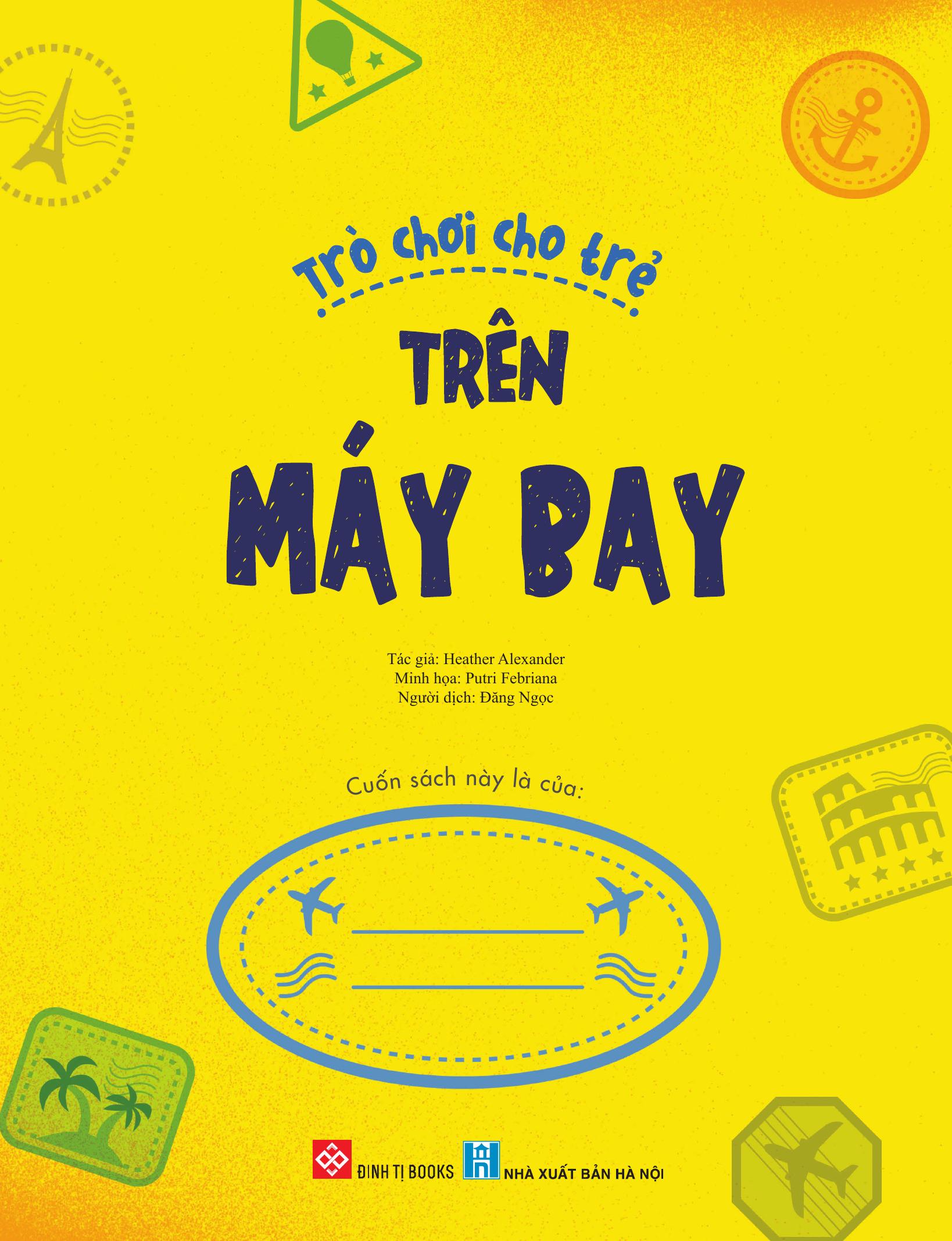 30++ hoạt động viết, vẽ, tô màu, giải đố... theo chủ đề - trò chơi cho trẻ - trên máy bay - Ảnh 3