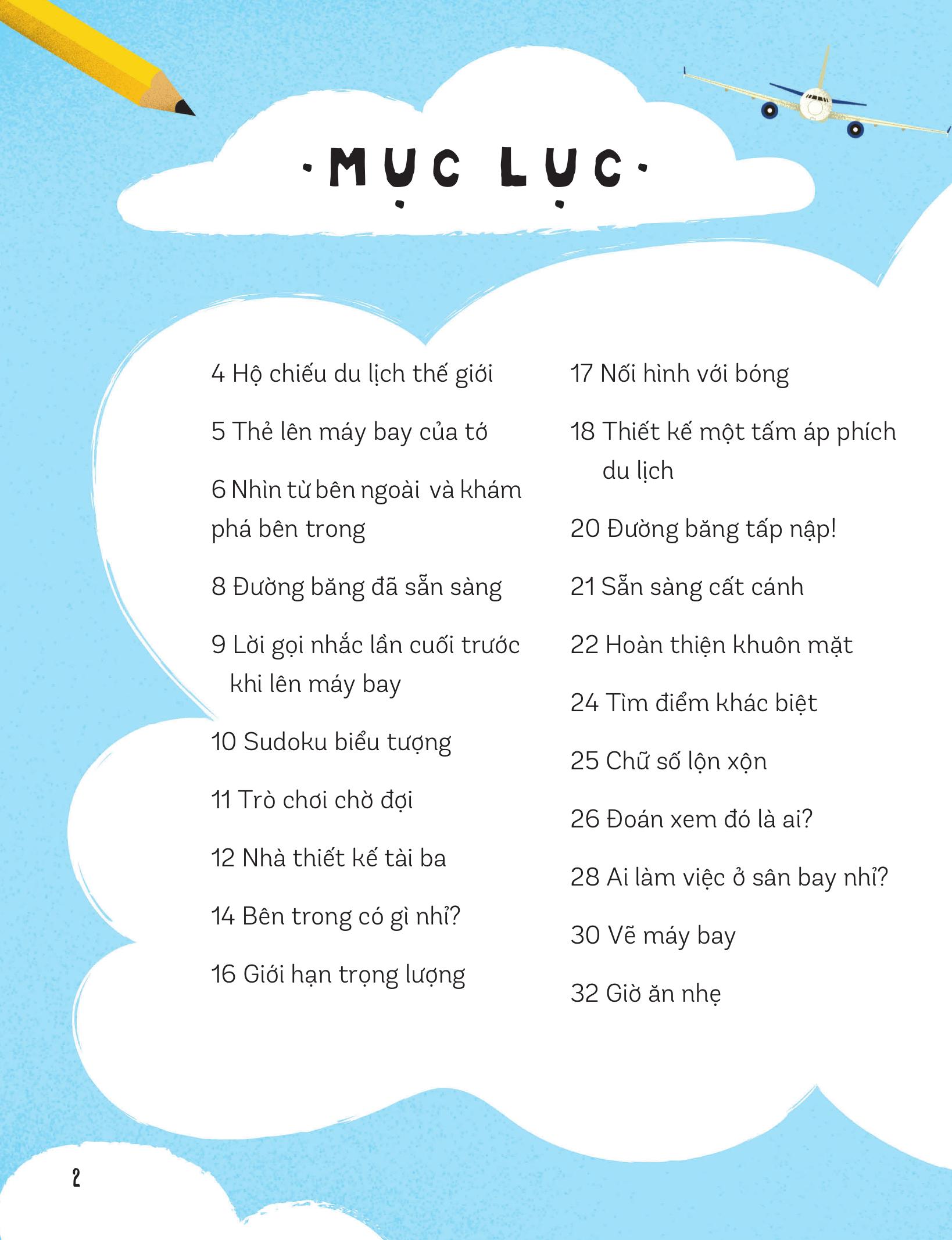 30++ hoạt động viết, vẽ, tô màu, giải đố... theo chủ đề - trò chơi cho trẻ - trên máy bay - Ảnh 4